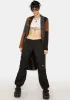 Black Monica Wind Pants sold by Dolls Kill