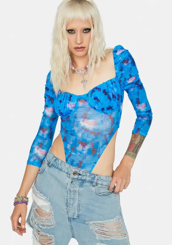 Looking Up Mesh Bodysuit sold by Dolls Kill