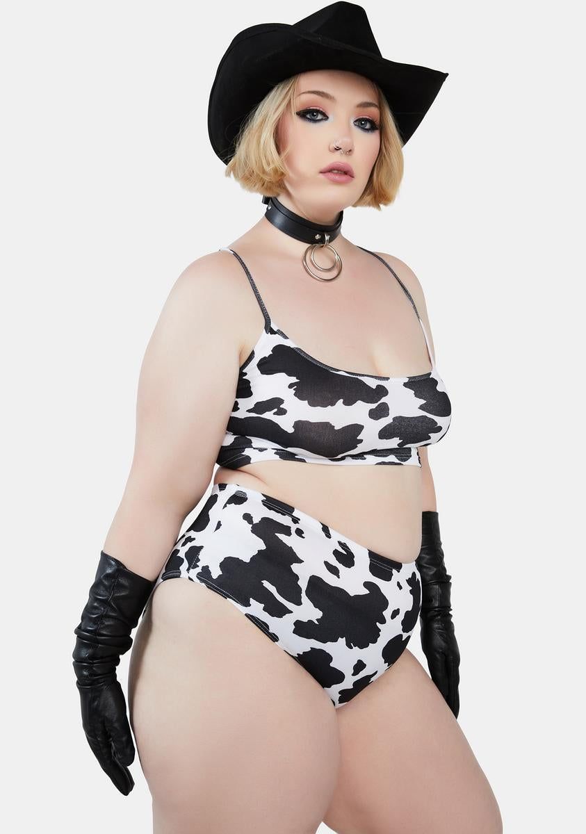 Plus Have Your Mooment Booty Shorts Set sold by Dolls Kill product image thumbnail 2