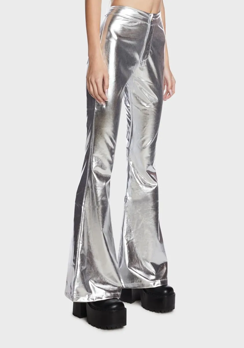 Think Quick Vegan Leather Pants sold by Dolls Kill product image thumbnail 2