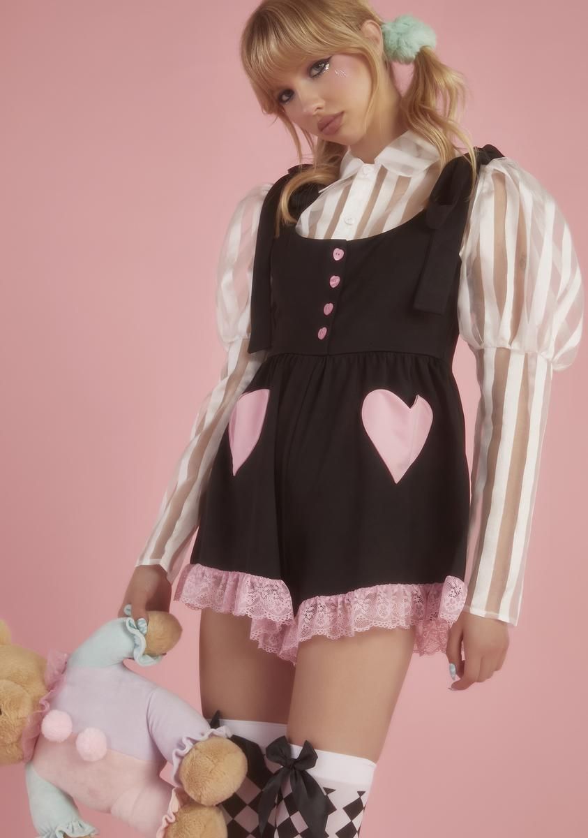 Walking On A Tightrope Romper sold by Dolls Kill product image thumbnail 2