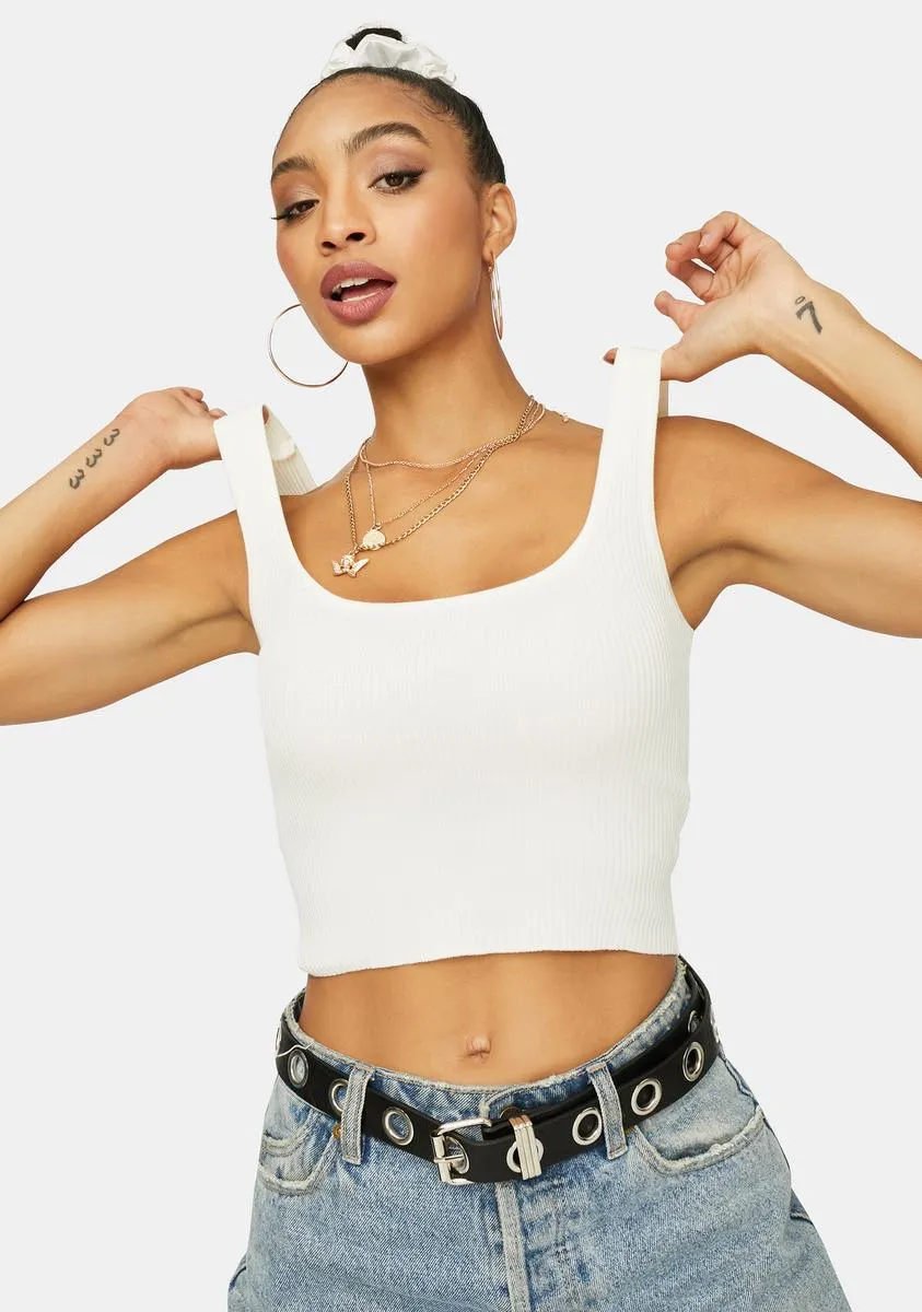 Brownie Points Crop Tank sold by Dolls Kill