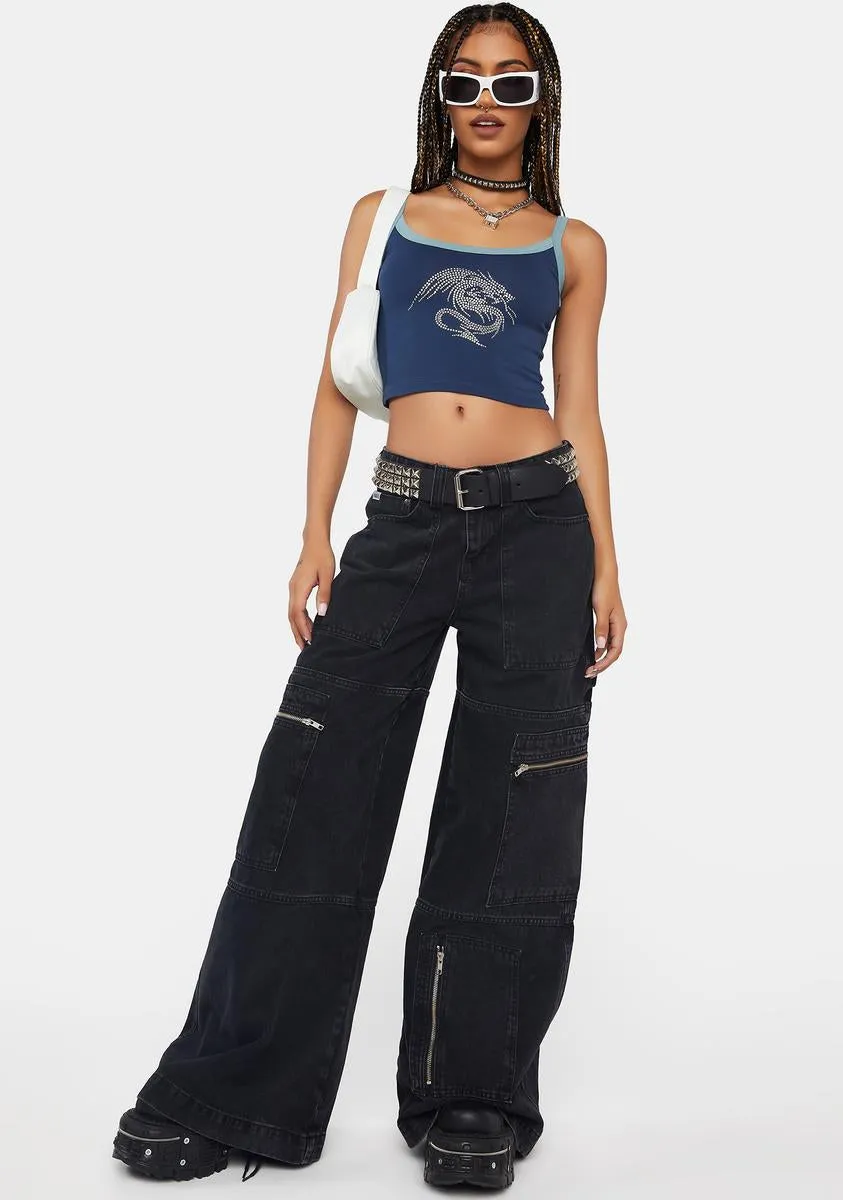 Hot Fix Dragon Tank Top sold by Dolls Kill product image thumbnail 3