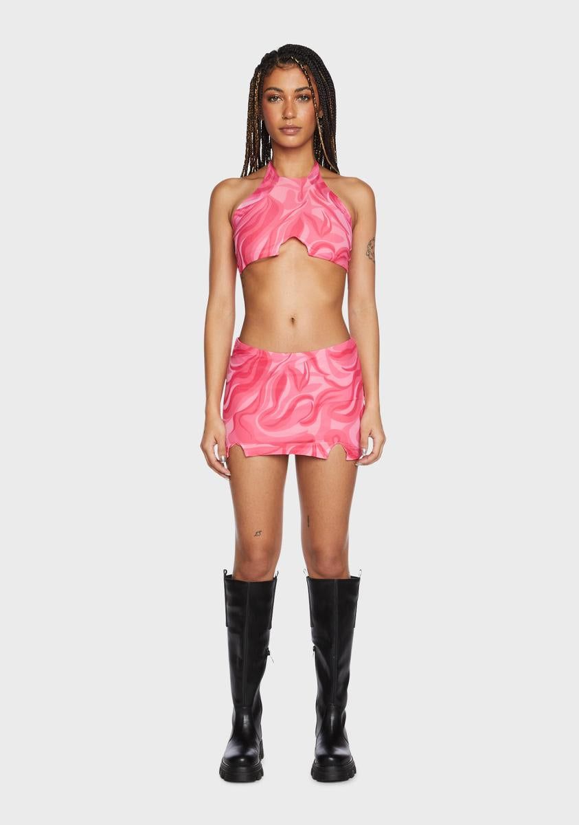 Constant Flex Skirt Set sold by Dolls Kill