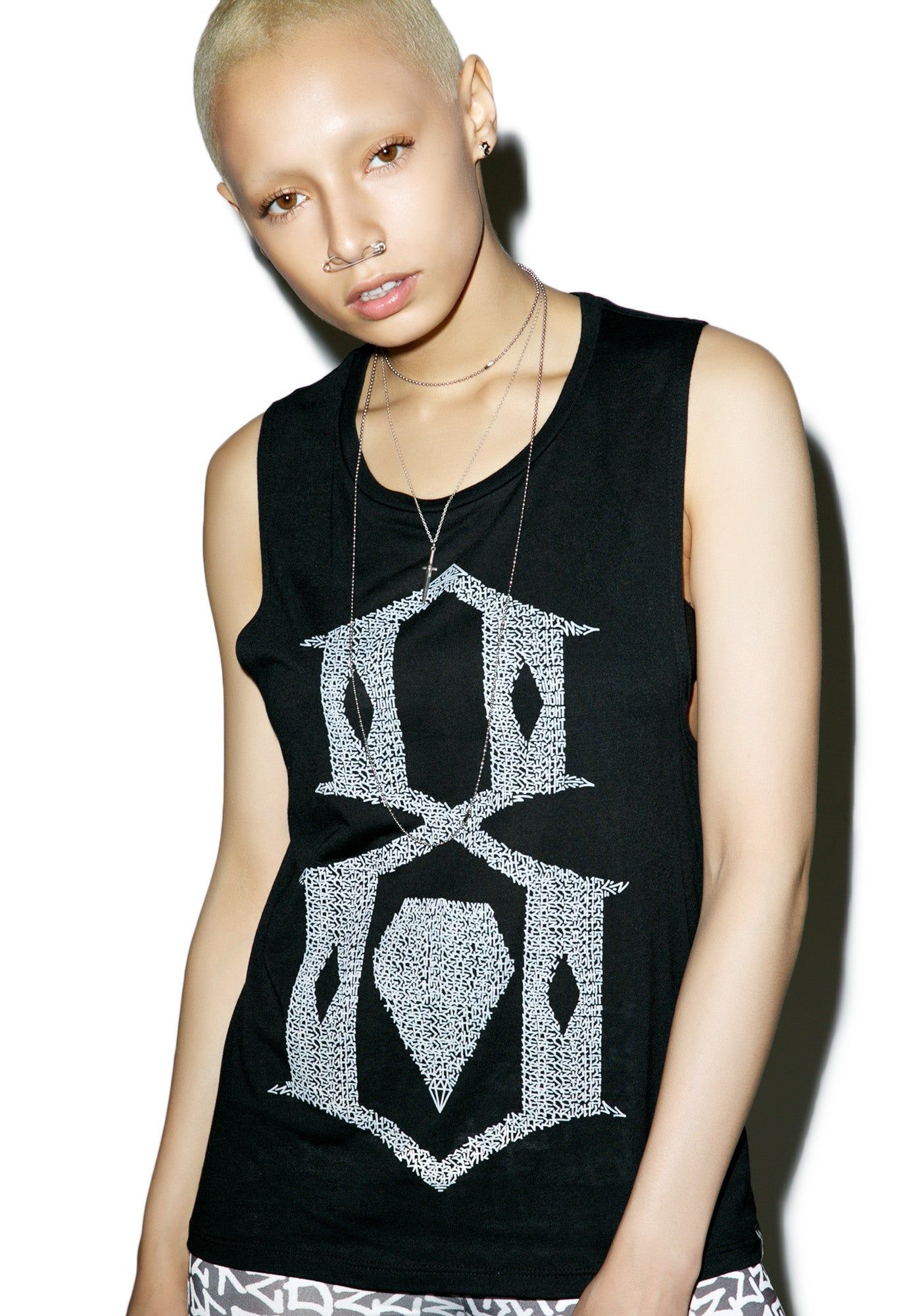 Roll Call Muscle Tee sold by Dolls Kill