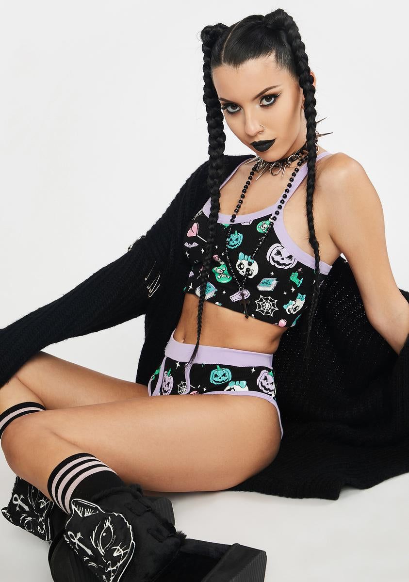 Potions And Poisons Thermal Tank Top sold by Dolls Kill product image thumbnail 2