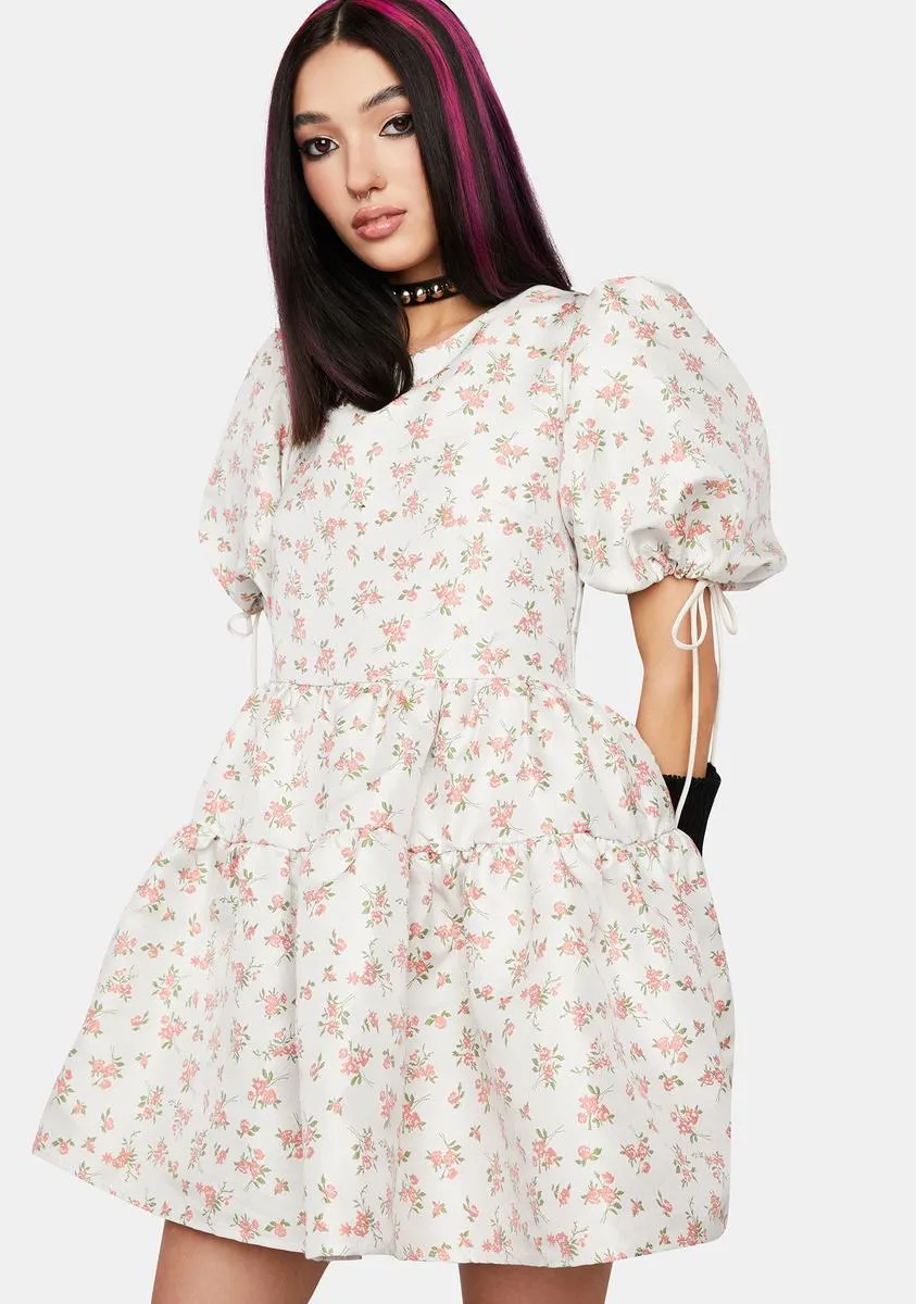 Lola Jacquard Mini Dress sold by Dolls Kill