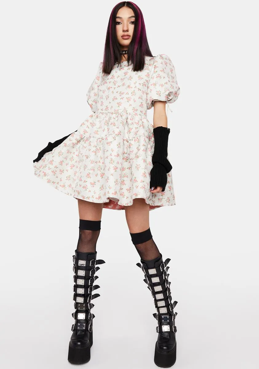 Lola Jacquard Mini Dress sold by Dolls Kill product image thumbnail 3