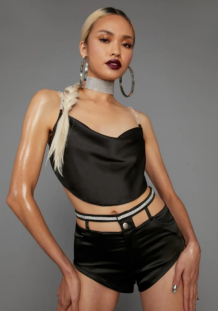 Diamond Dancing Cutout Shorts sold by Dolls Kill product image thumbnail 2