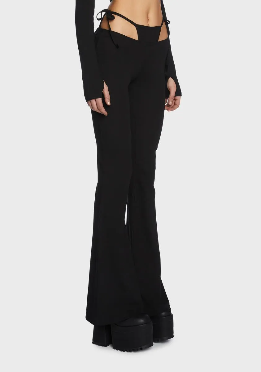 Rebel Aura Cut-Out Pants sold by Dolls Kill product image thumbnail 3