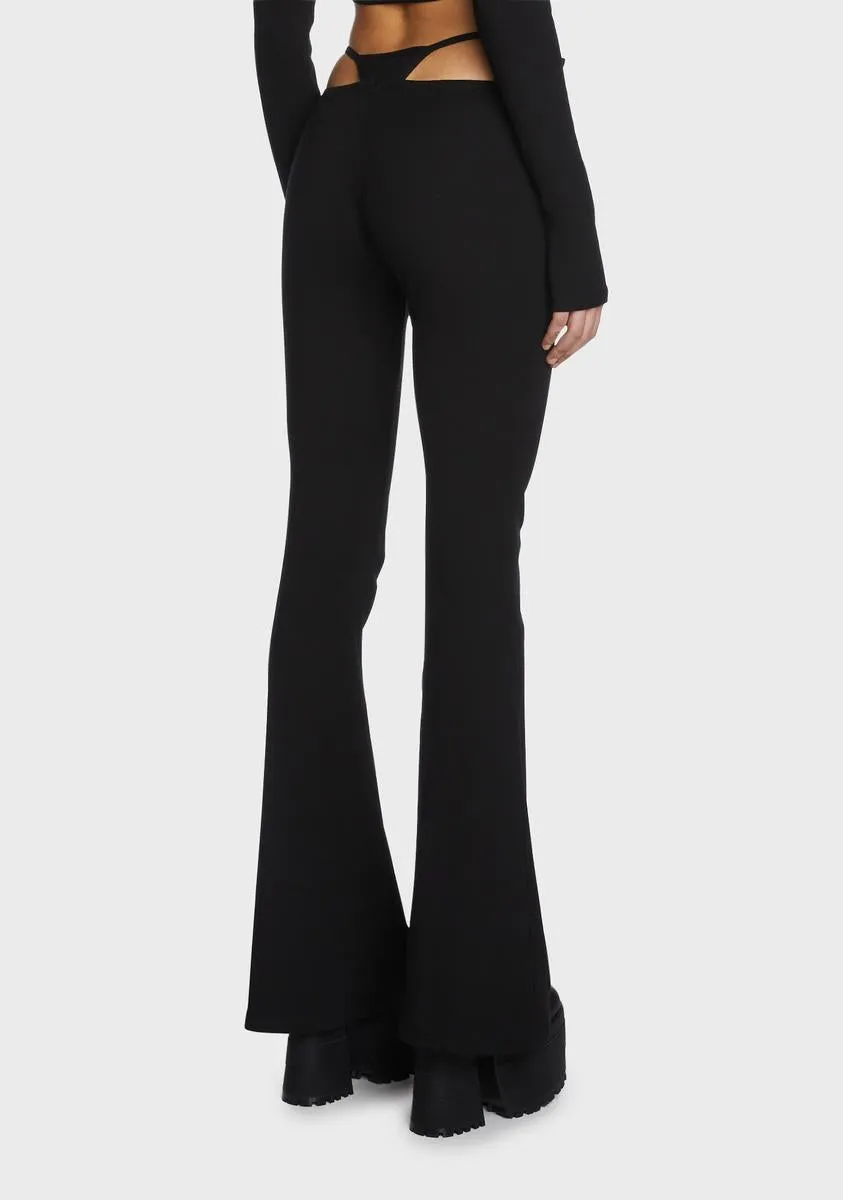 Rebel Aura Cut-Out Pants sold by Dolls Kill product image thumbnail 4