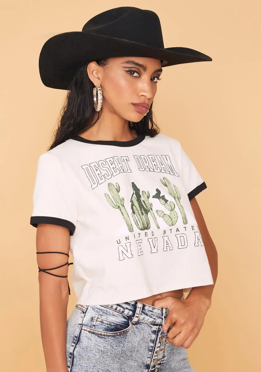 Desert Dreaming Crop Tee sold by Dolls Kill product image thumbnail 2