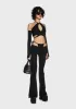 Rebel Aura Cut-Out Pants sold by Dolls Kill