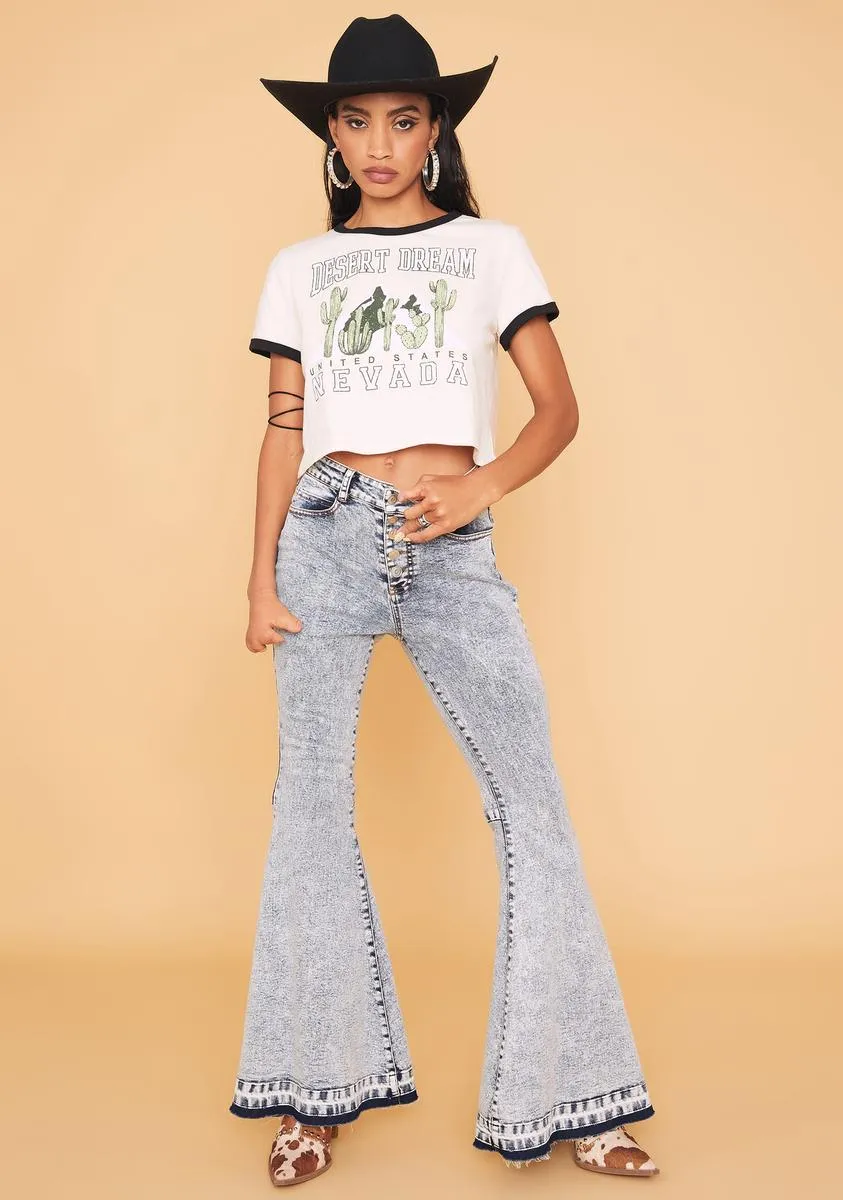 Desert Dreaming Crop Tee sold by Dolls Kill product image thumbnail 3