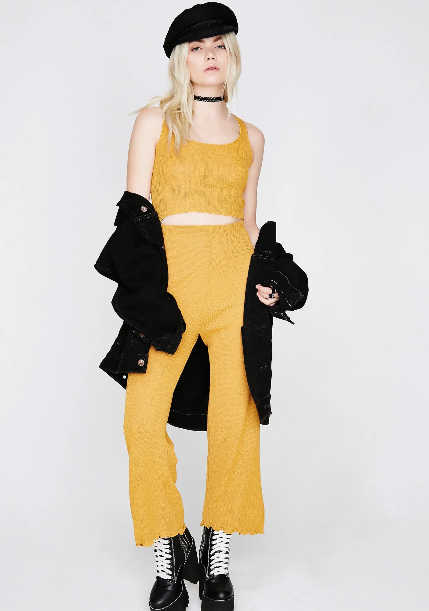 Show It All Knit Tank Top sold by Dolls Kill product image thumbnail 2