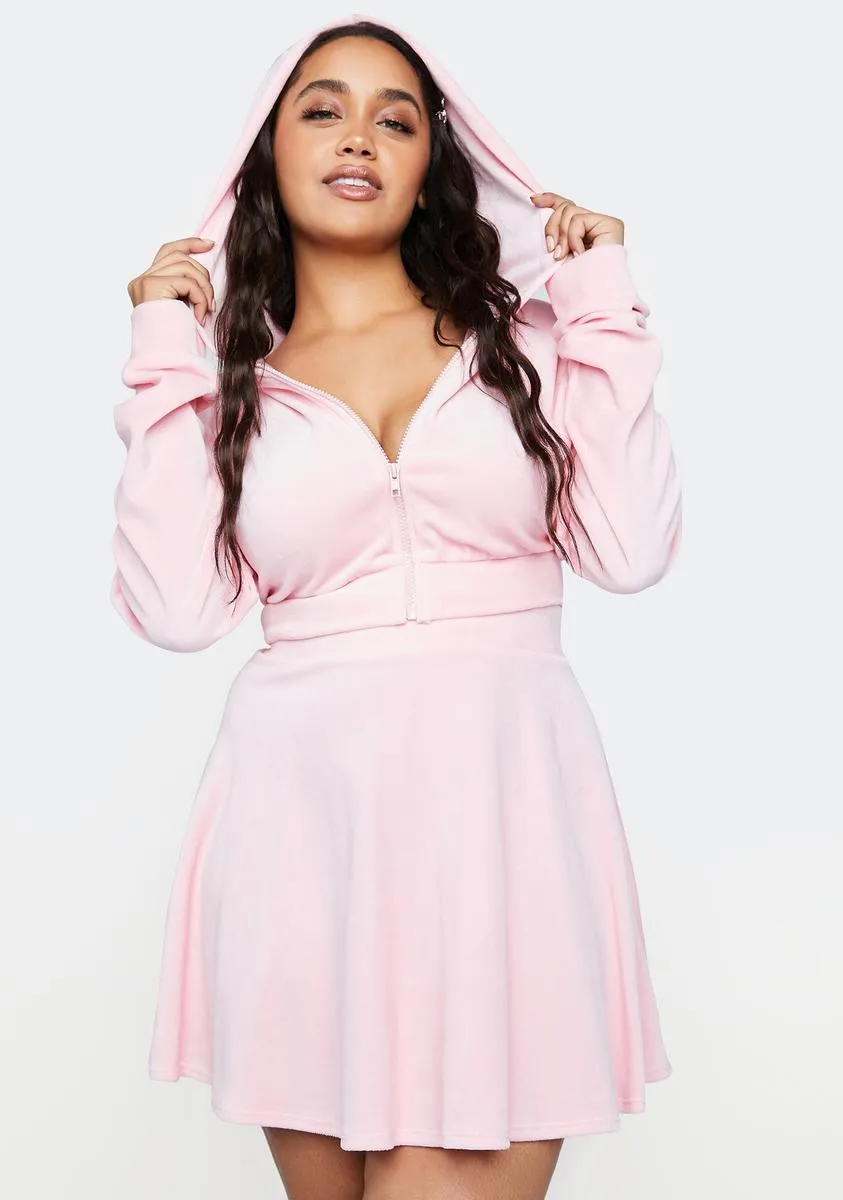 Plus Up To No Good Skirt Set sold by Dolls Kill