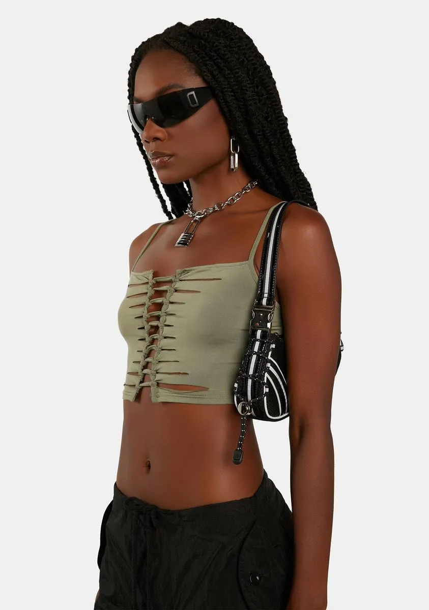 The New You Cropped Tank sold by Dolls Kill product image thumbnail 2