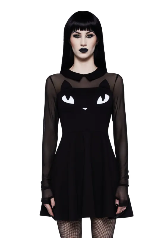 She’s A Mystery Mini Dress sold by Dolls Kill