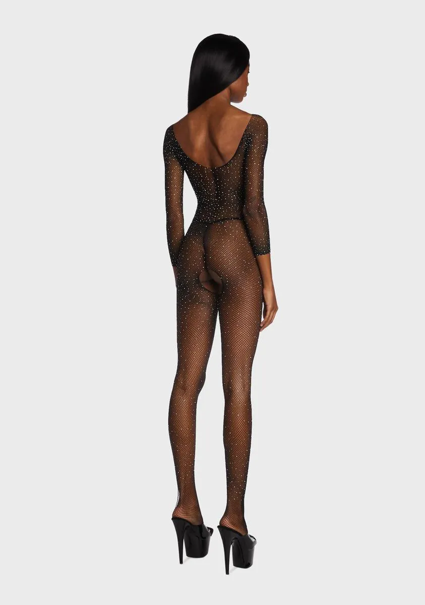 Live For Tonight Fishnet Bodystocking sold by Dolls Kill product image thumbnail 4