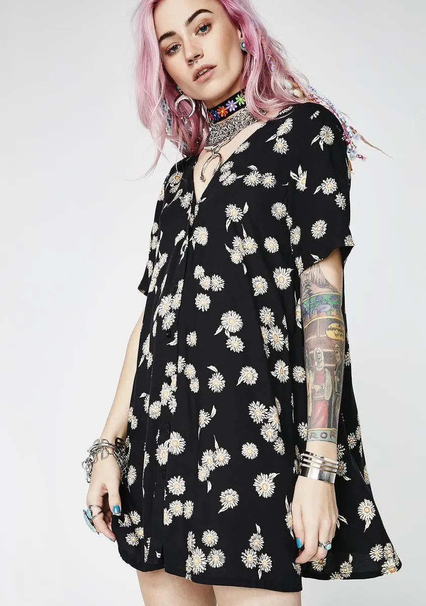 Grunge Daisy Crosena Dress sold by Dolls Kill product image thumbnail 3