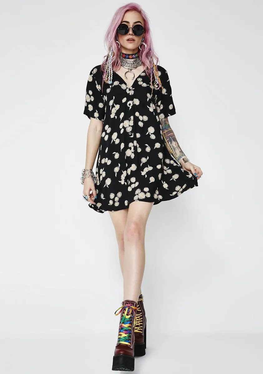 Grunge Daisy Crosena Dress sold by Dolls Kill product image thumbnail 5