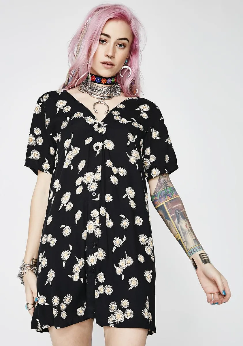 Grunge Daisy Crosena Dress sold by Dolls Kill product image thumbnail 2