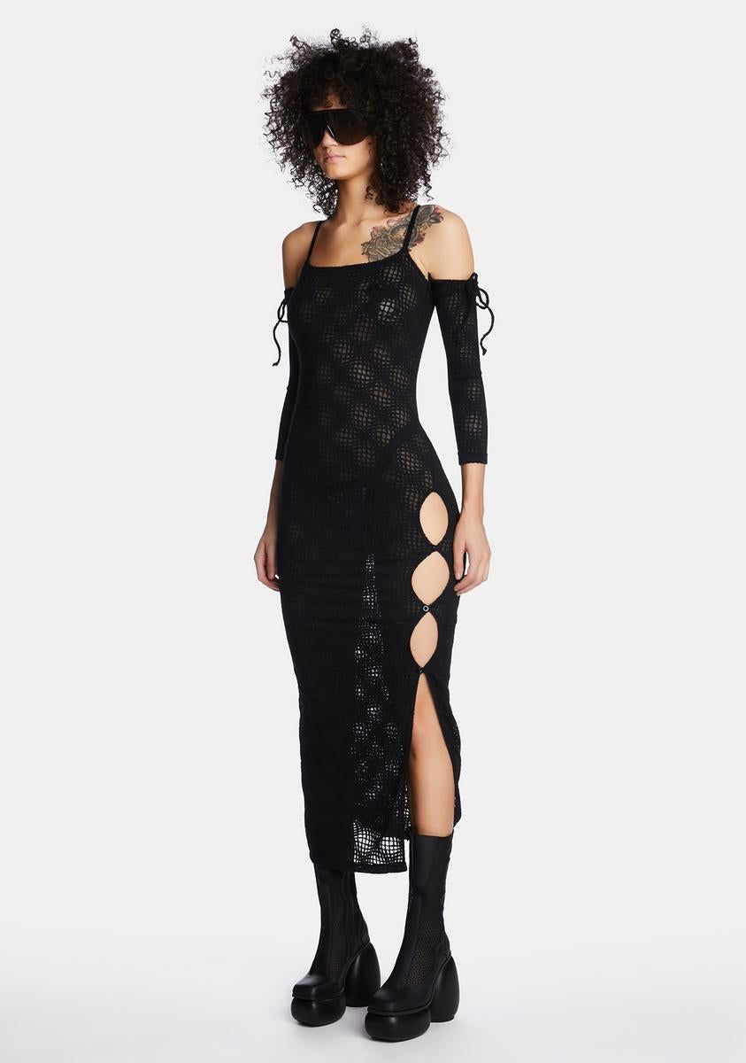 Humble Brag Maxi Dress sold by Dolls Kill product image thumbnail 2