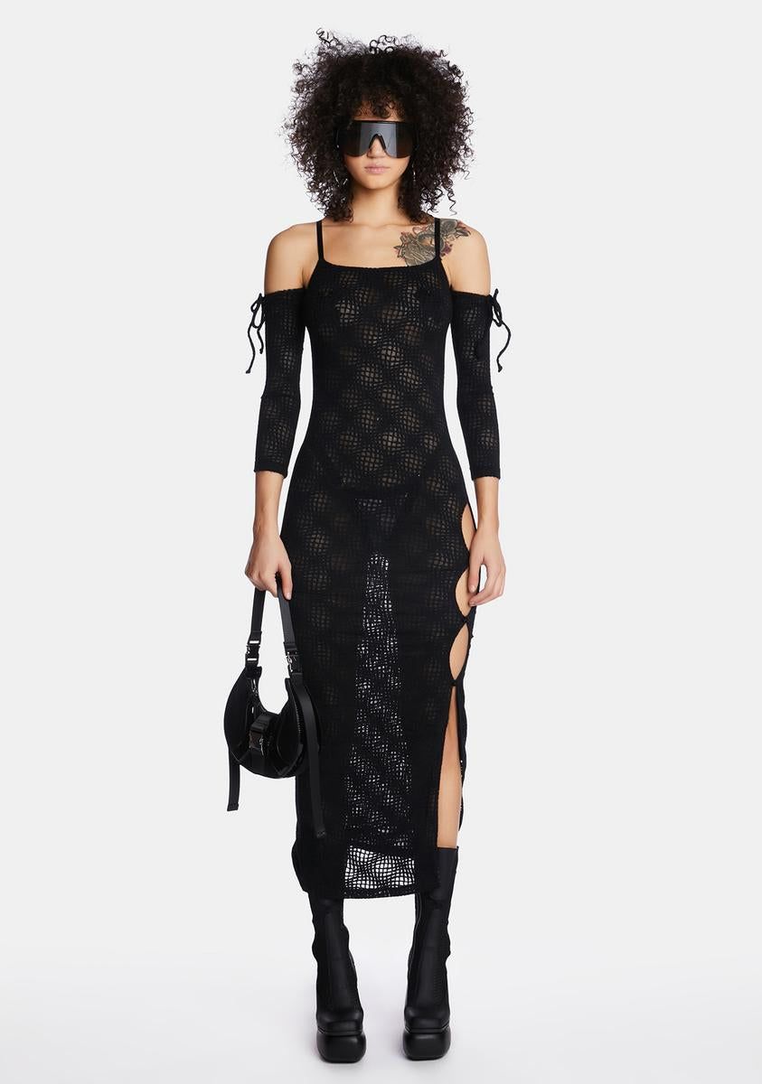 Humble Brag Maxi Dress sold by Dolls Kill product image thumbnail 3