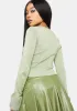 Dude Say You'll Stay Crop Top sold by Dolls Kill