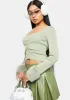 Dude Say You'll Stay Crop Top sold by Dolls Kill