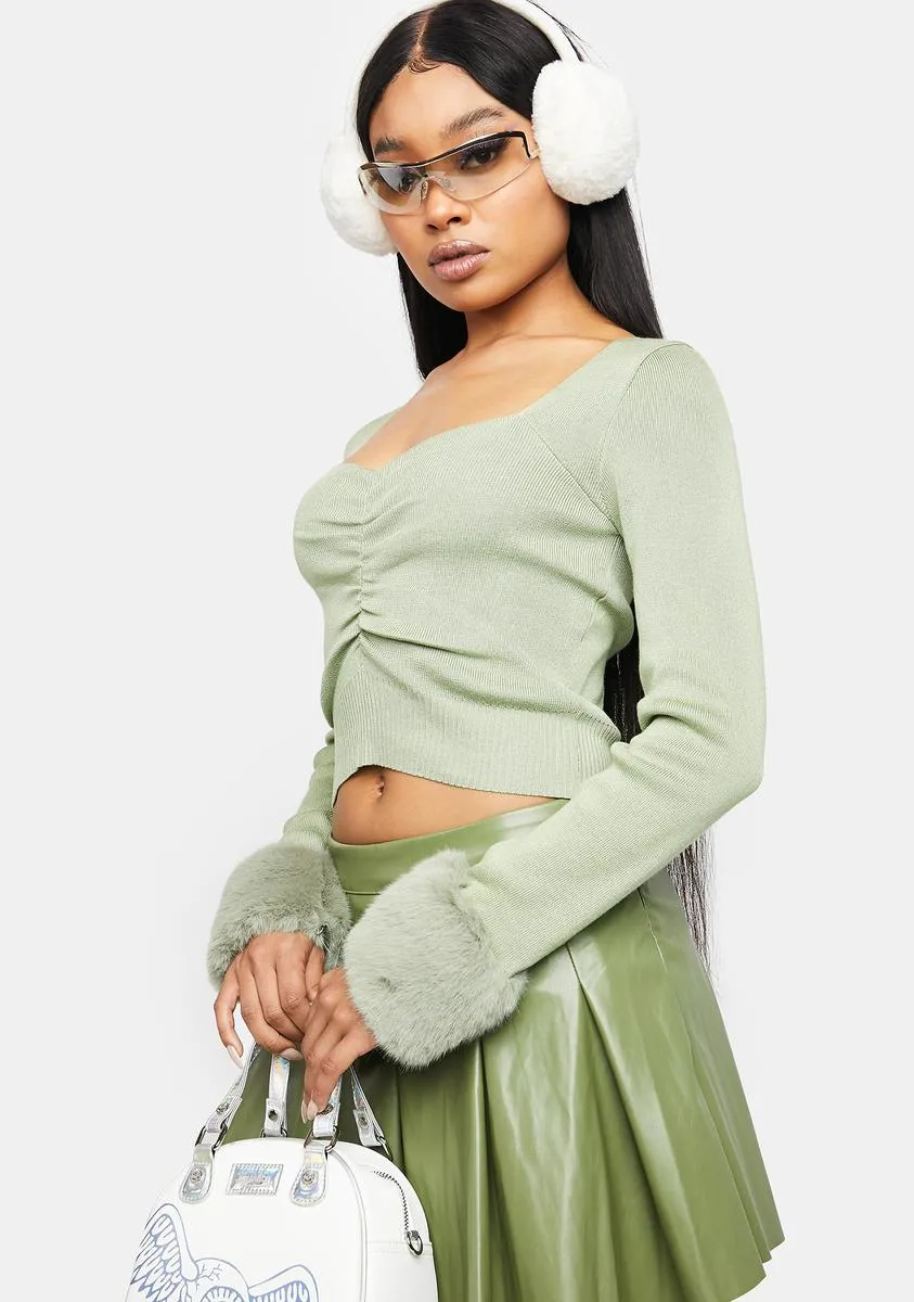 Dude Say You'll Stay Crop Top sold by Dolls Kill product image thumbnail 2