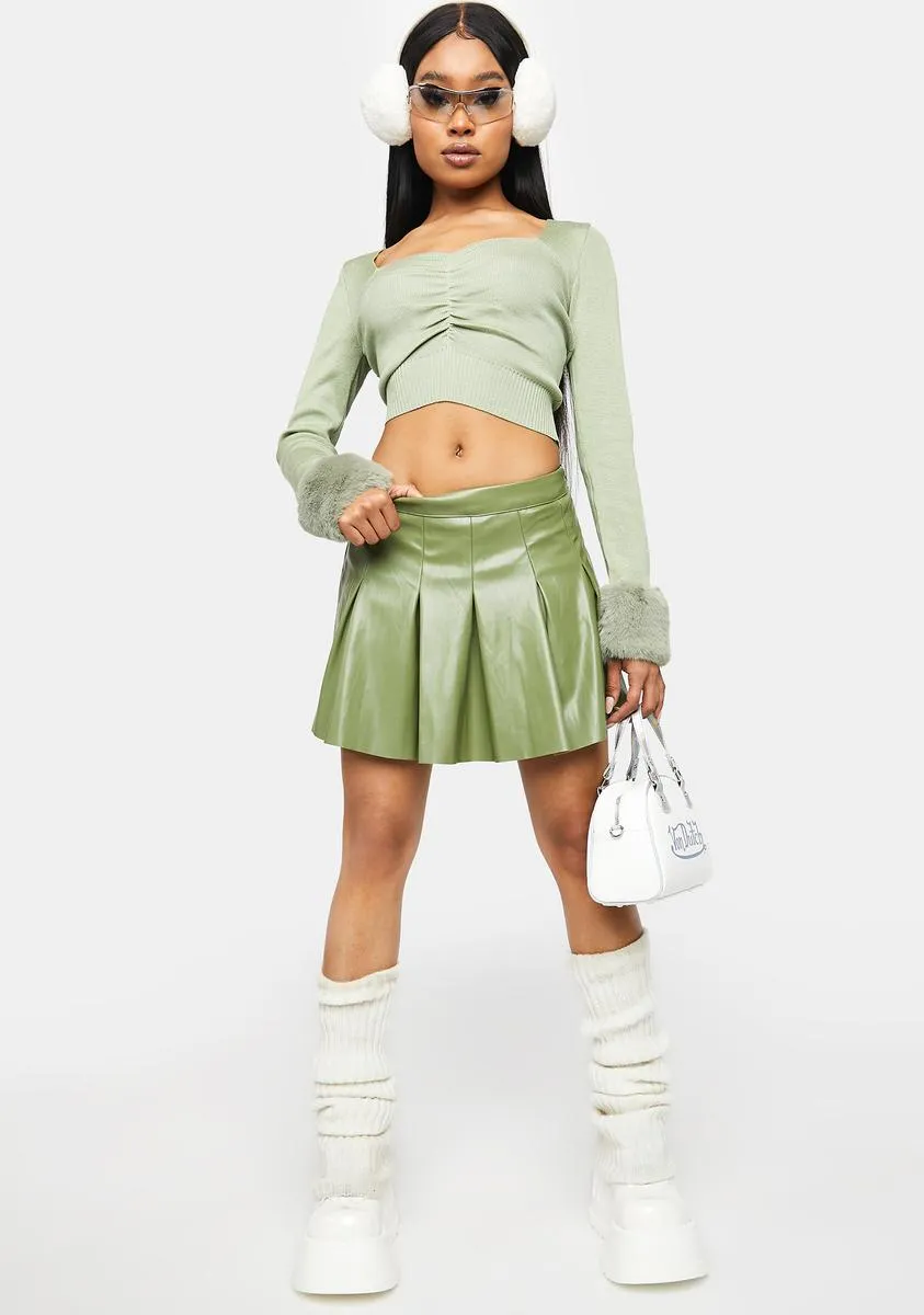 Dude Say You'll Stay Crop Top sold by Dolls Kill product image thumbnail 3