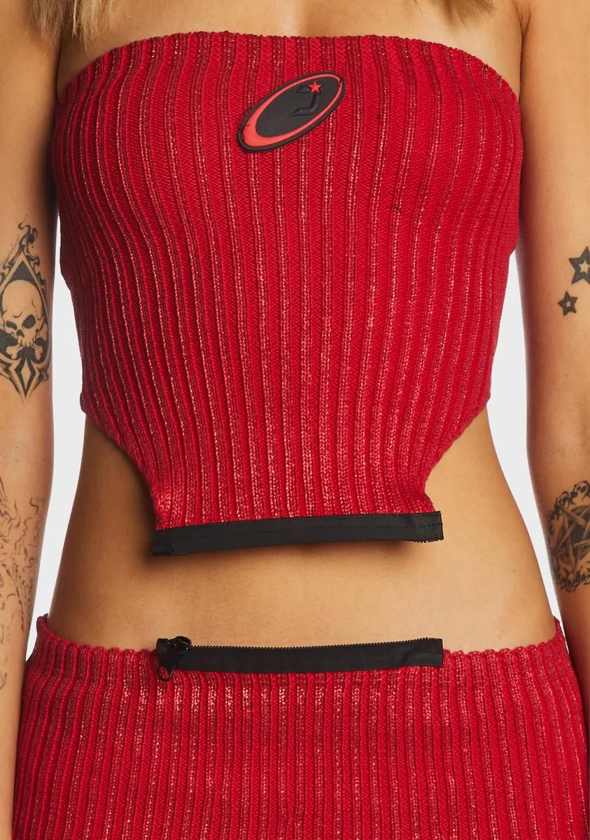 Racer Metallic 2 In 1 Dress sold by Dolls Kill product image thumbnail 2