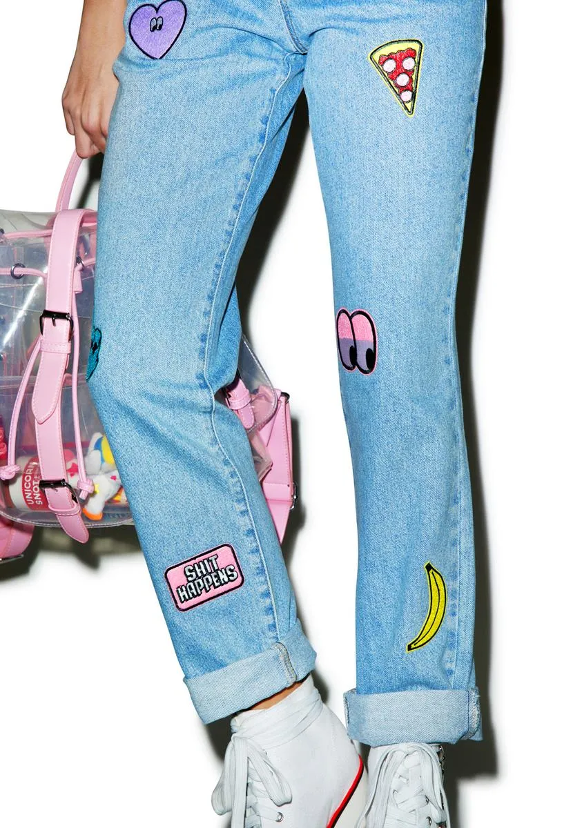 Collection Patch Jeans sold by Dolls Kill product image thumbnail 3
