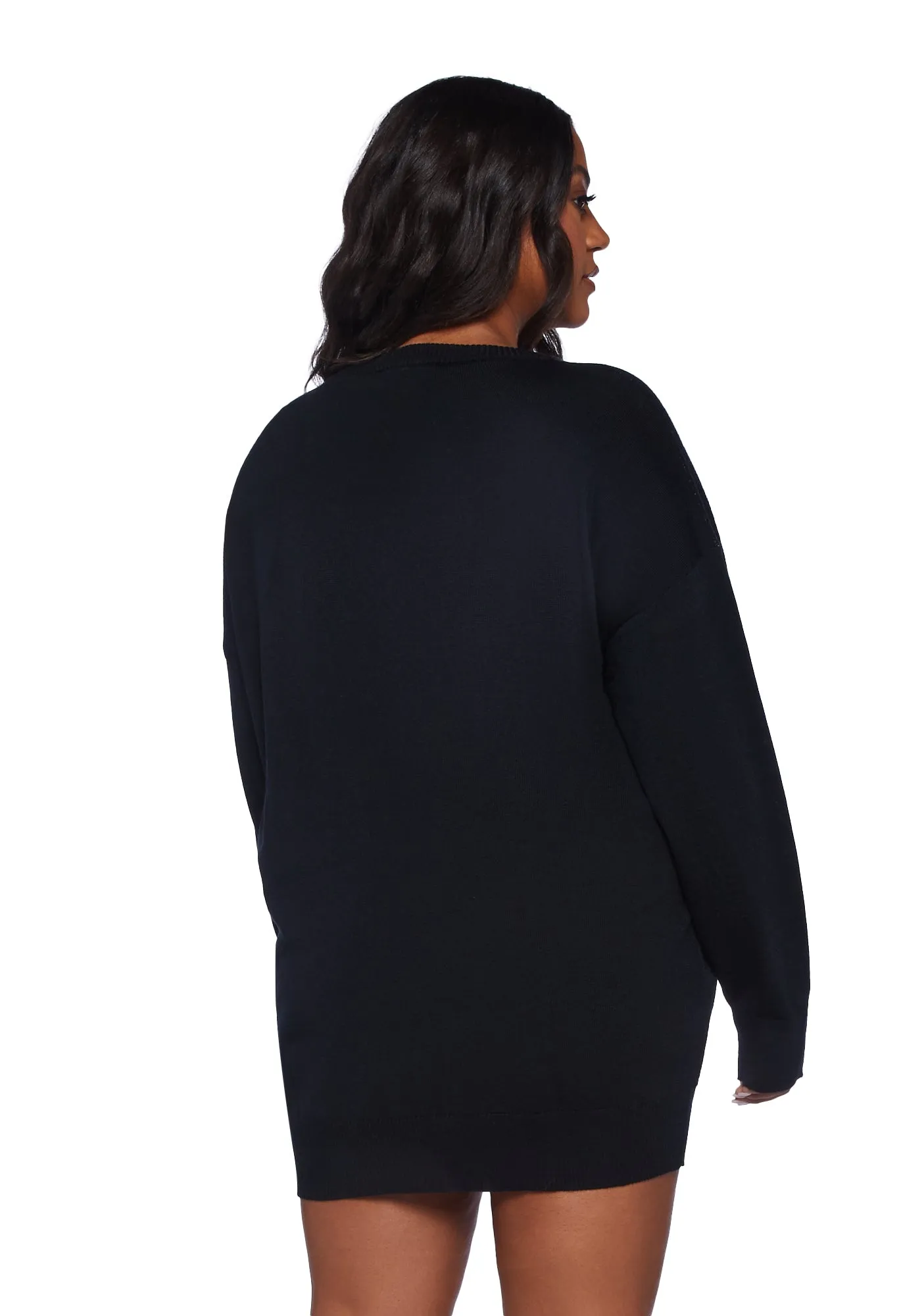 Plus My Beloved One Oversized Sweater sold by Dolls Kill product image thumbnail 4