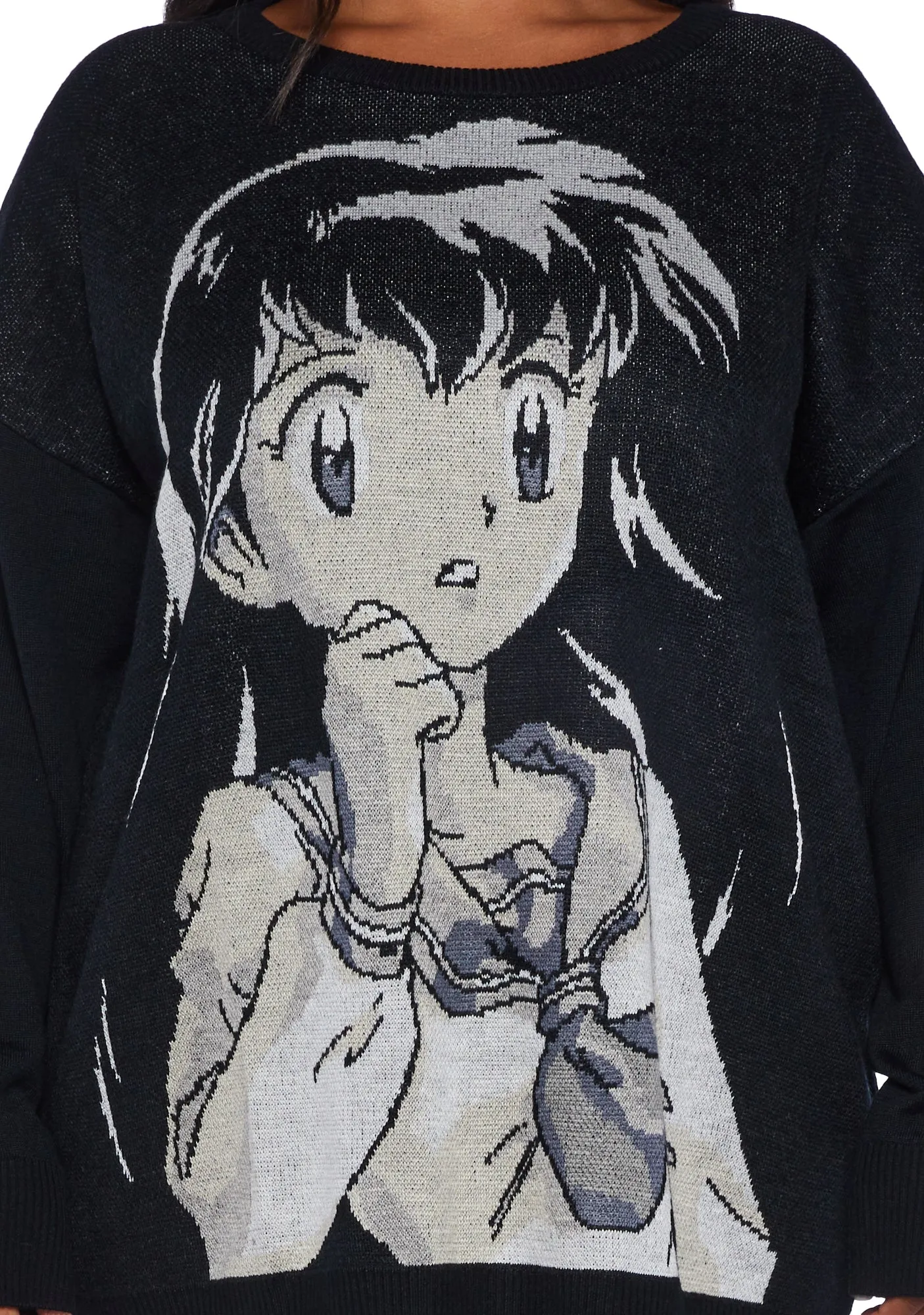 Plus My Beloved One Oversized Sweater sold by Dolls Kill product image thumbnail 5