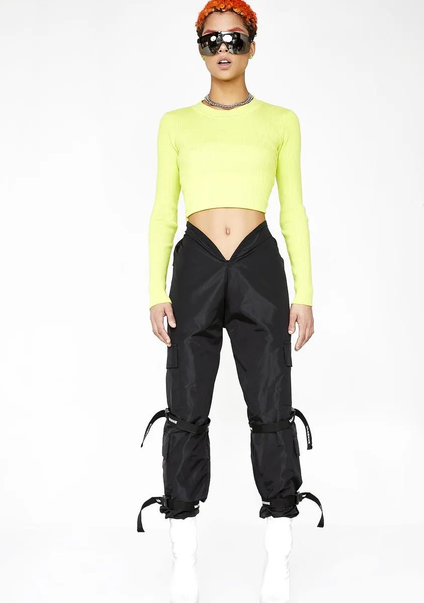 V Cut Strap Slush Pants sold by Dolls Kill product image thumbnail 3