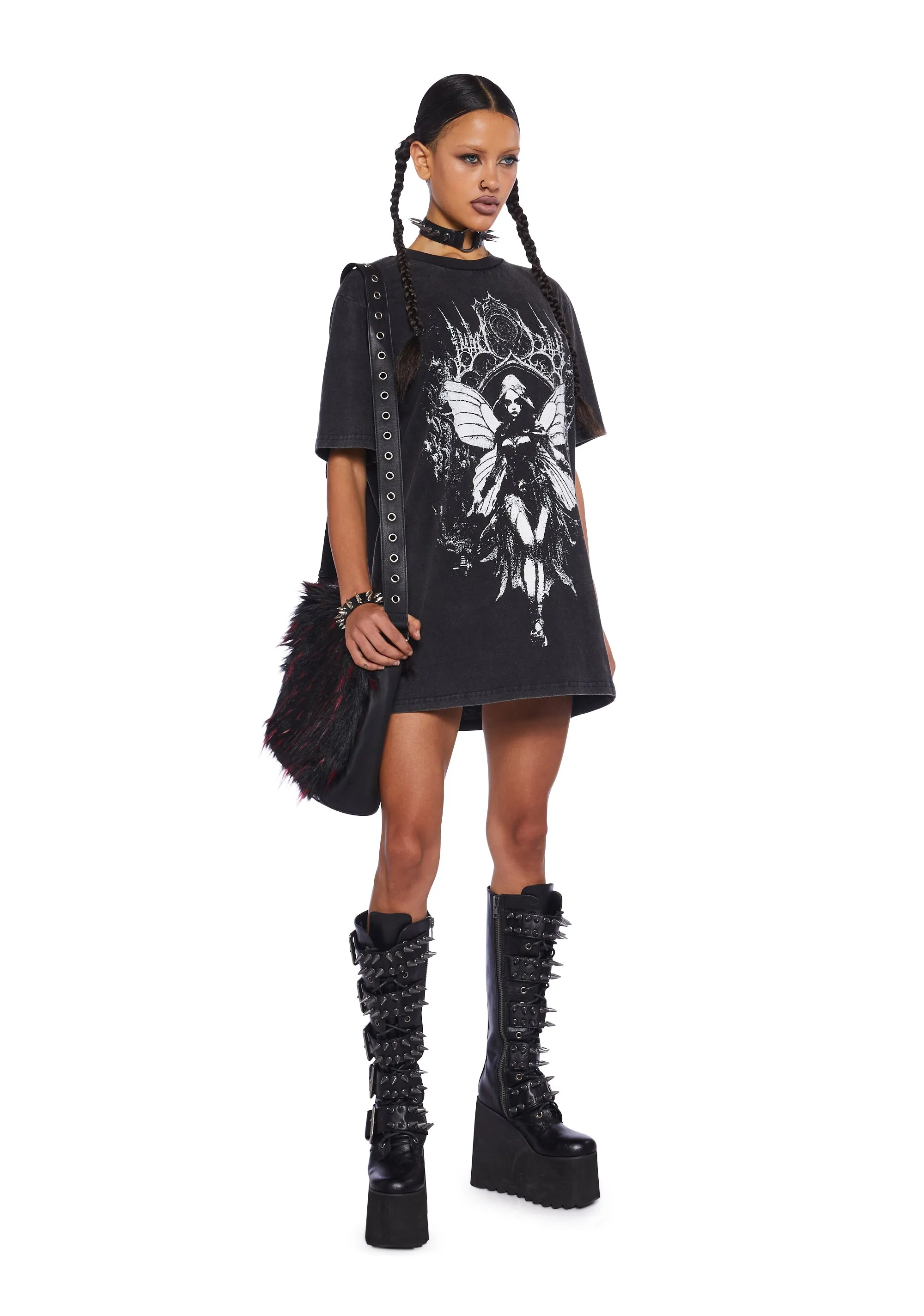 Floating Sorceress Graphic Tee sold by Dolls Kill product image thumbnail 2