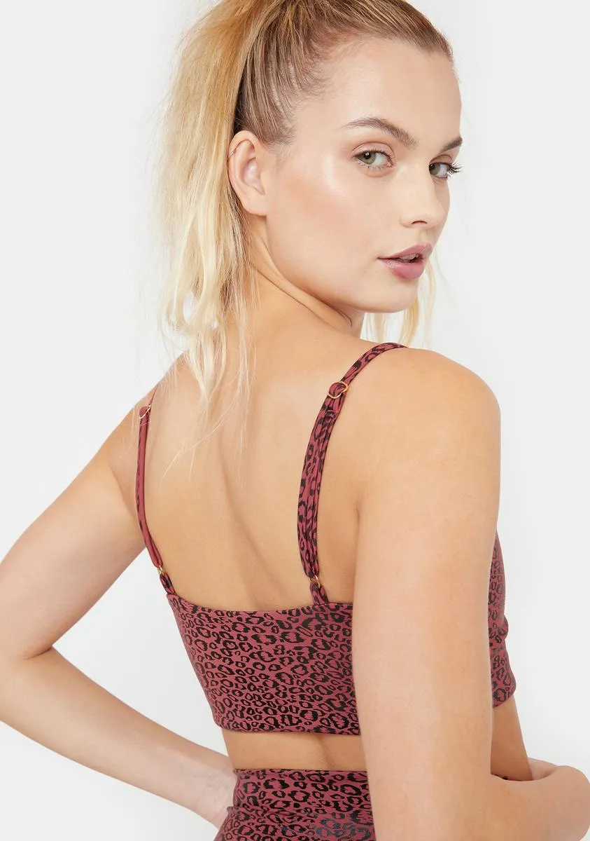 Marsala Leopard Georgia Top sold by Dolls Kill product image thumbnail 4