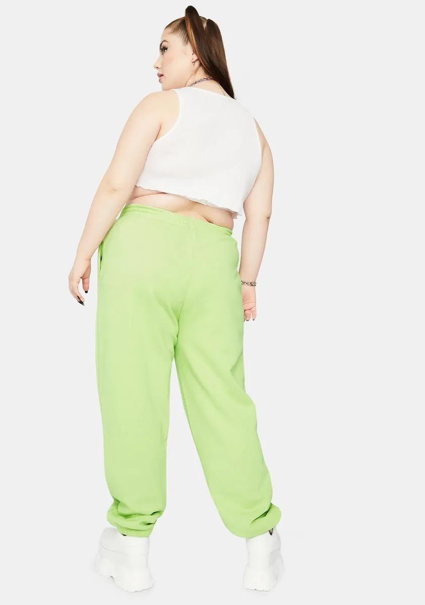 Plus Metallic Flame Sweatpants sold by Dolls Kill product image thumbnail 4