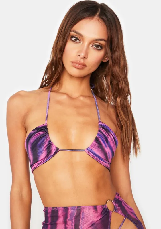 Tropical Rave Nava Bikini Top sold by Dolls Kill