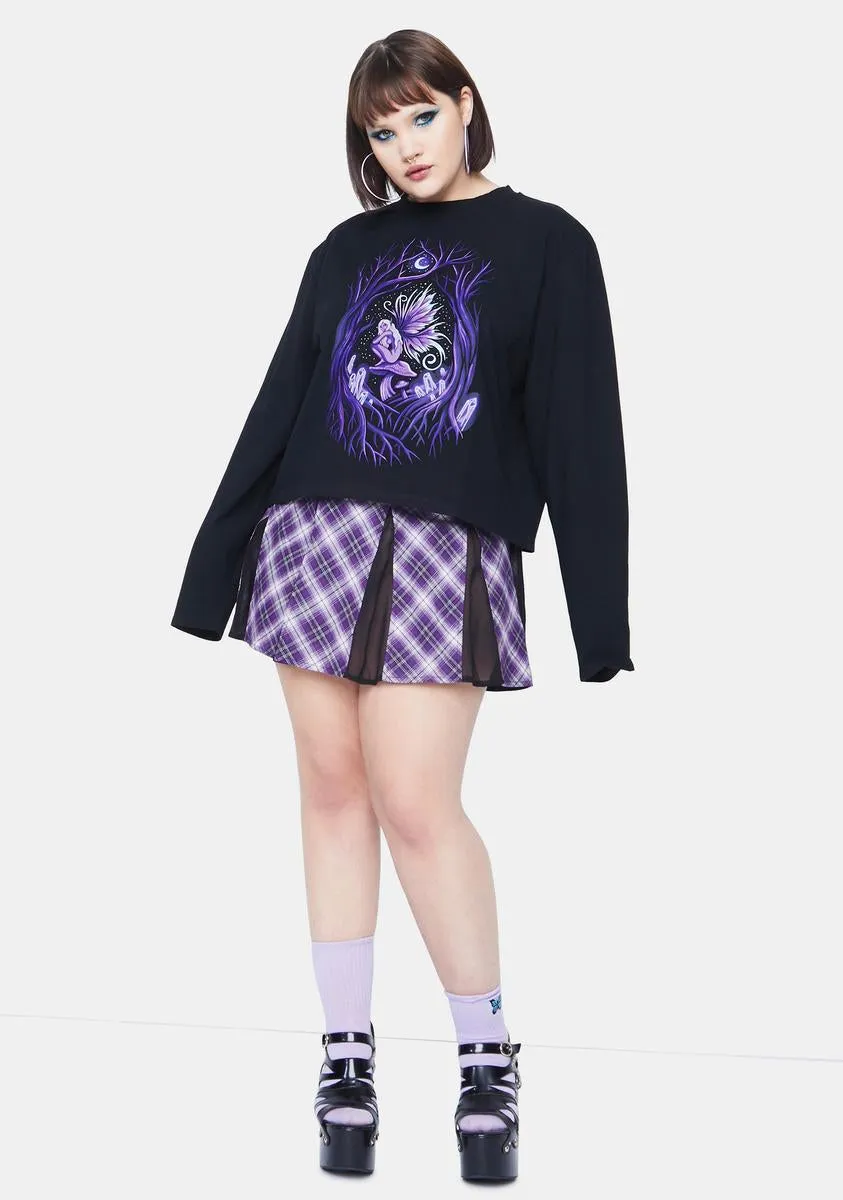 My Intuition On Point Plaid Mini Skirt sold by Dolls Kill product image thumbnail 3