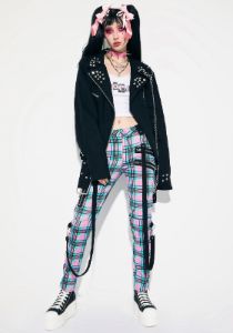 Mistakes & Heartbreaks Plaid Pants sold by Dolls Kill