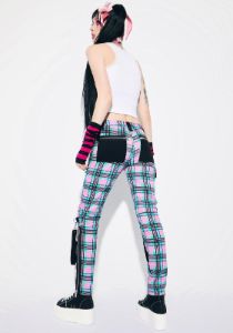 Mistakes & Heartbreaks Plaid Pants sold by Dolls Kill
