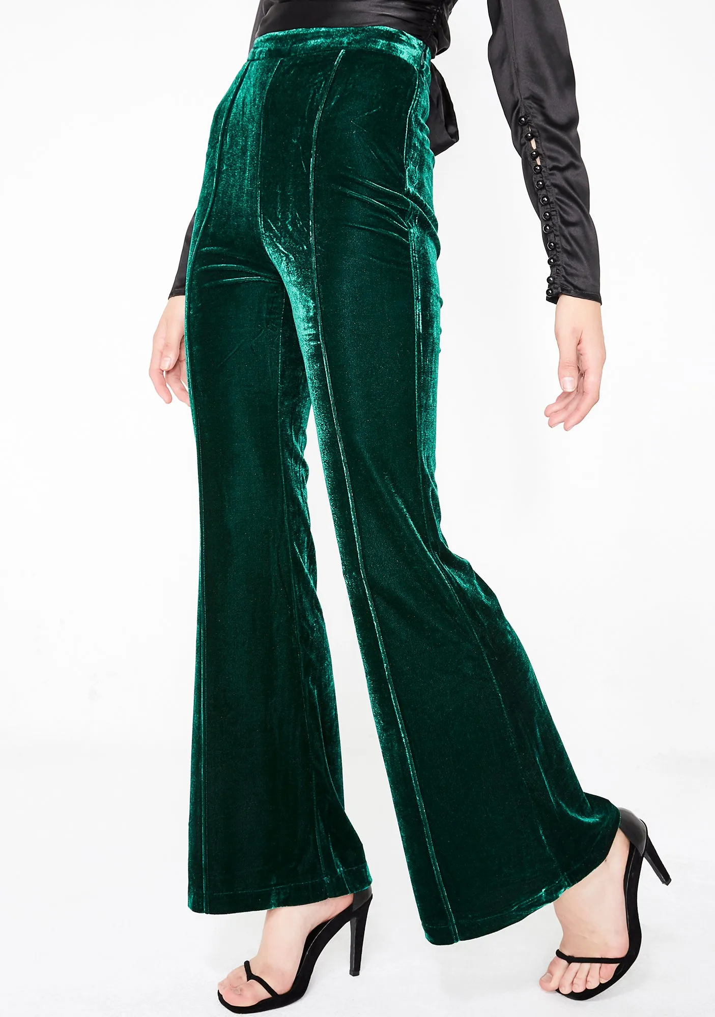 Luxxurious Lady Velvet Pants sold by Dolls Kill product image thumbnail 3