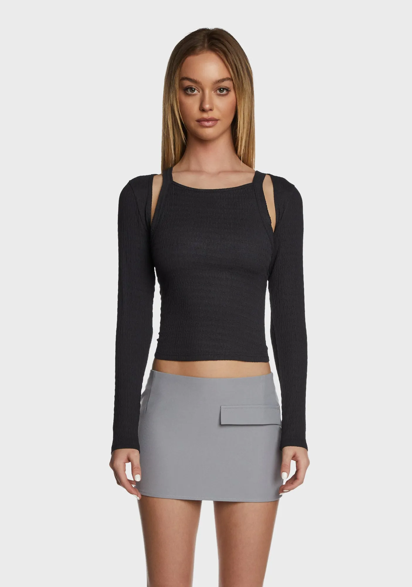 Ginny Long Sleeve Top sold by Dolls Kill