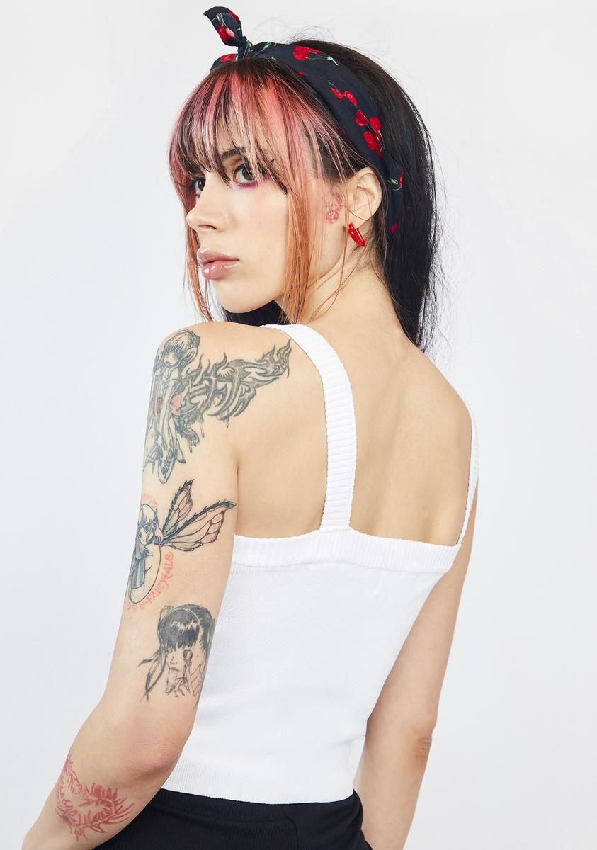 Pure Perfect Princess Knit Tank sold by Dolls Kill product image thumbnail 4