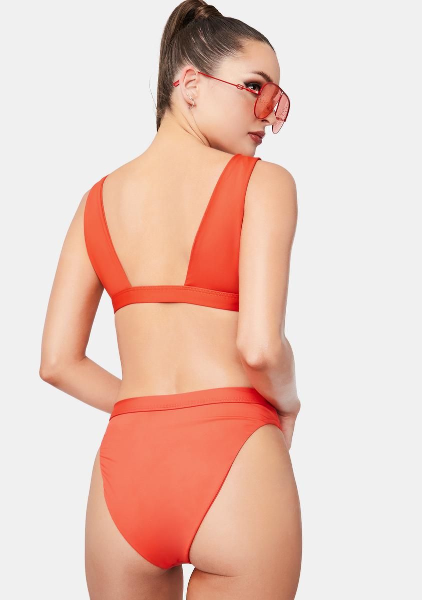 Red Ultra Bikini Bottoms sold by Dolls Kill product image thumbnail 4