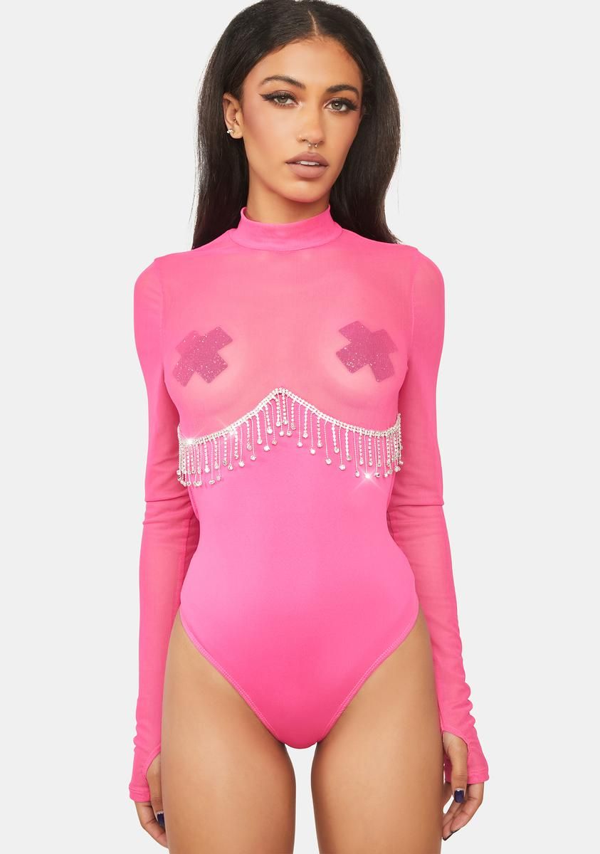 Diva Round Of Applause Bodysuit sold by Dolls Kill