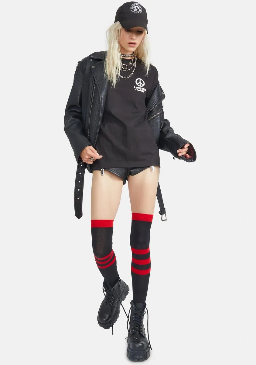 Peace Off Tee sold by Dolls Kill product image thumbnail 4